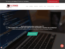 Tablet Screenshot of fastpower.com.br